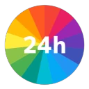 一日予定表: 1日のスケジュールを24時間の円グラフで管理 icon