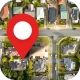 GPS Satellite View Earth Map icon
