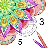 Mandala Color by Number Book icon