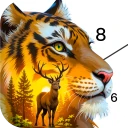 Wild Color - Paint by Number icon