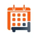 mobile-calendar hotel manager icon