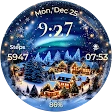 Animated North Pole Christmas icon
