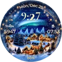 Animated North Pole Christmas icon