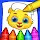 Jeu de Coloriage: Bébé Couleur icon