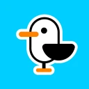 翻訳カモメ - AI搭載の同時通訳・音声・動画翻訳アプリ icon
