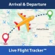 Live vluchtracker - 3Dweergave icon
