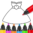 Coloring and Drawing For Girls icon