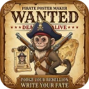 Pirate Wanted Poster icon