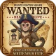 Pirate Wanted Poster icon