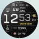 MD131 - Digital watch face icon