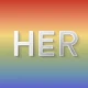 HER Lesbian, bi & queer dating icon