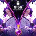 Zipper Lock HD - HQ Wallpaper icon