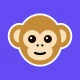 Monkey - make new friends icon