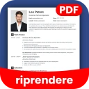 PDF βιογραφικό κατασκευαστής icon