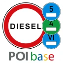Dieselfahrverbote Routenplaner icon
