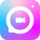 Face beauty voor videocall-app icon
