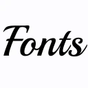 Ecriture Police Clavier Fonts icon