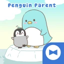 ペンギンの親子 テーマ icon