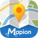 地図マピオン - 距離計測、海抜表示、マップコード表示も便利 icon