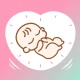 陣痛きたかも - 今スグ陣痛・胎動計測ができる出産準備アプリ icon