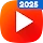 ビデオプレーヤー, 動画再生 icon