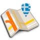 Map of Greece offline icon