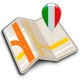 Map of Rome offline icon