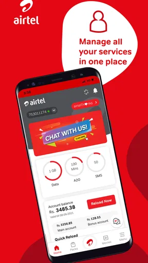 My Airtel screenshot