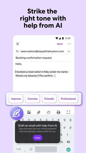 Yahoo Mail: Email & Planner screenshot