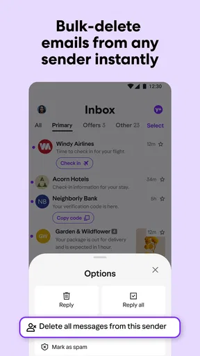 Yahoo Mail: Email & Planner screenshot