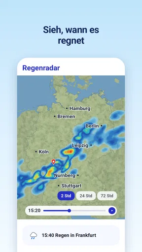 Wetter 14 Tage mit RegenRadar screenshot