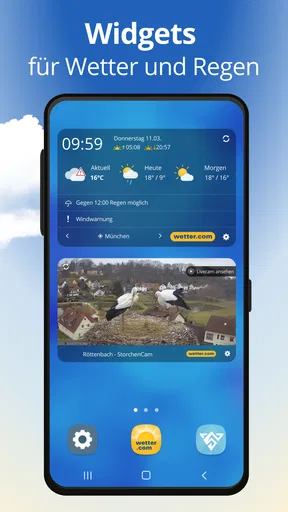 wetter.com Wetter & Regenradar screenshot