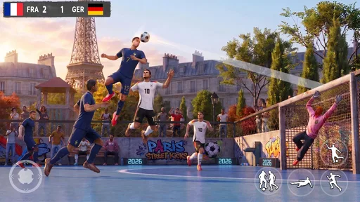 Football de rue Jeux de futsal screenshot