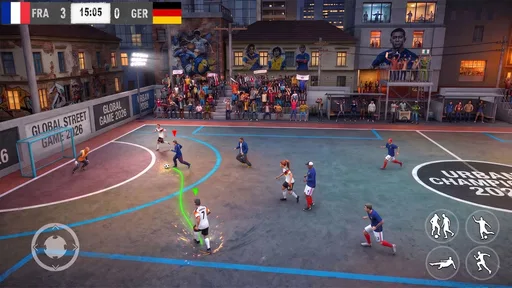 Football de rue Jeux de futsal screenshot