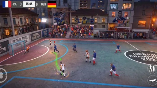 Football de rue Jeux de futsal screenshot