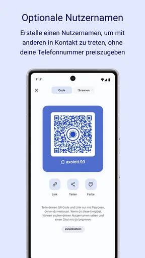 Signal – Sicherer Messenger screenshot