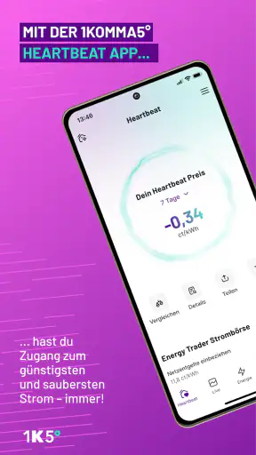 1KOMMA5° Heartbeat screenshot