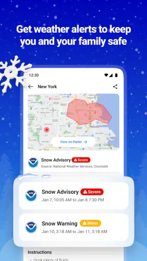 1Weather: Forecast & Radar screenshot