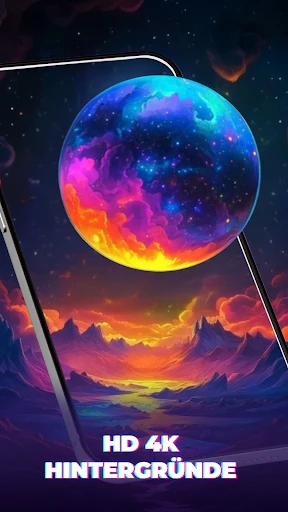 3D Hintergrundbilder App screenshot