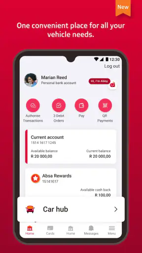 Absa Banking App screenshot