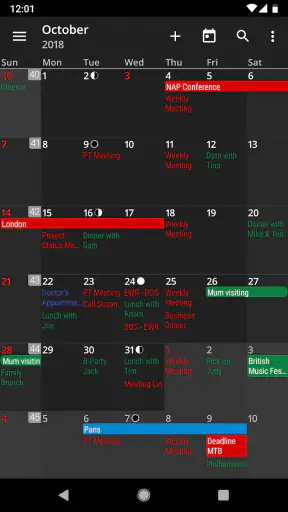 aCalendar - dein Kalender screenshot
