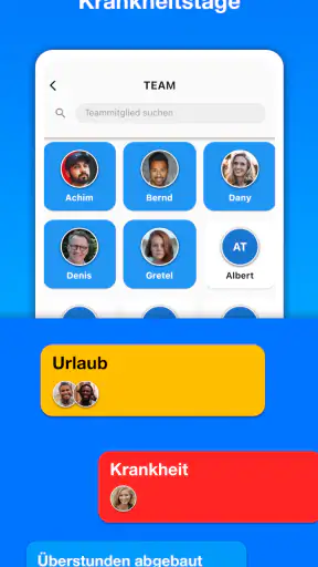 Achim App Arbeitszeiterfassung screenshot