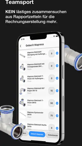 Achim App Arbeitszeiterfassung screenshot