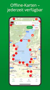 ACSI Campingplätze Europa App screenshot