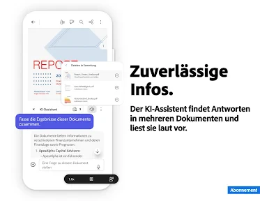 Adobe Acrobat Reader für PDF screenshot
