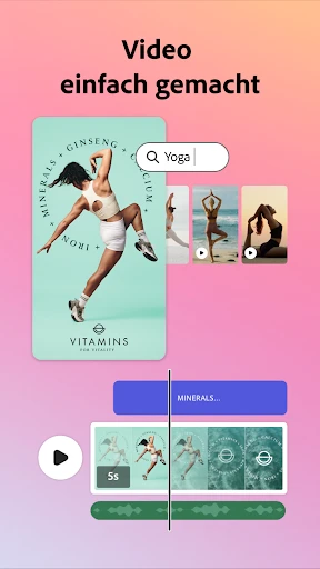 Adobe Express: KI Foto, Video screenshot