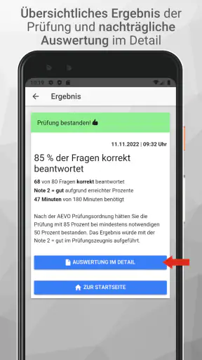 AEVO-Held Prüfungsvorbereitung screenshot