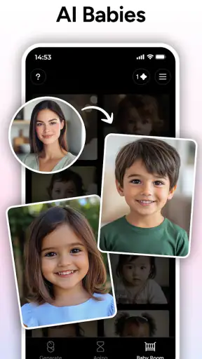 AI Baby Generator - TinyFaces screenshot