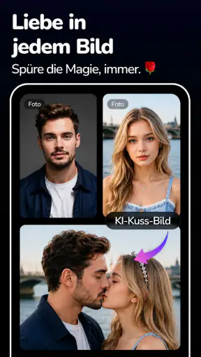 AI Kuss & Umarmung Video screenshot