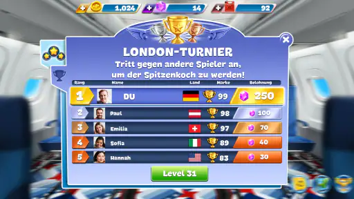 Airplane Chefs: Koch Spiele screenshot